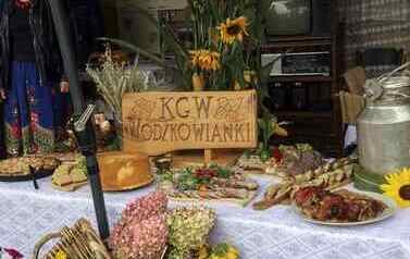 Komisja konkursowa ogląda stoiska promocyjne wsi (72)