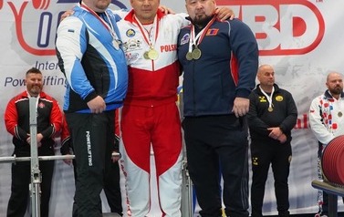 Rafał Jaroszewski mistrzem świata w wyciskaniu sztangi leżąc 3