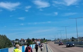 nordic walking senior&oacute;w pod wieżę widokową (7)