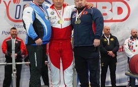 Rafał Jaroszewski mistrzem świata w wyciskaniu sztangi leżąc 3