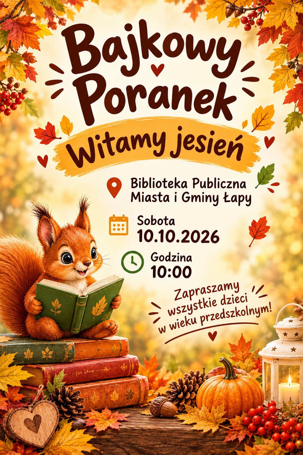 plakat z wiewióką