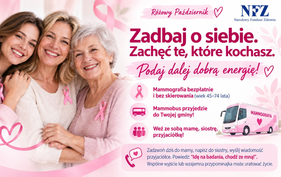 plakat z trzema kobietami z trzech pokoleń