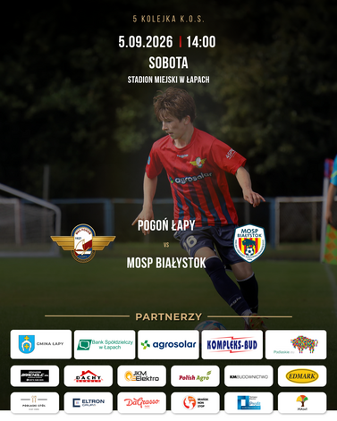 plakat meczowy