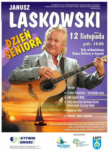 plakat informacyjny o Dniu Seniora