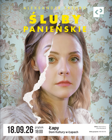 Plakat z twarzą kobiety