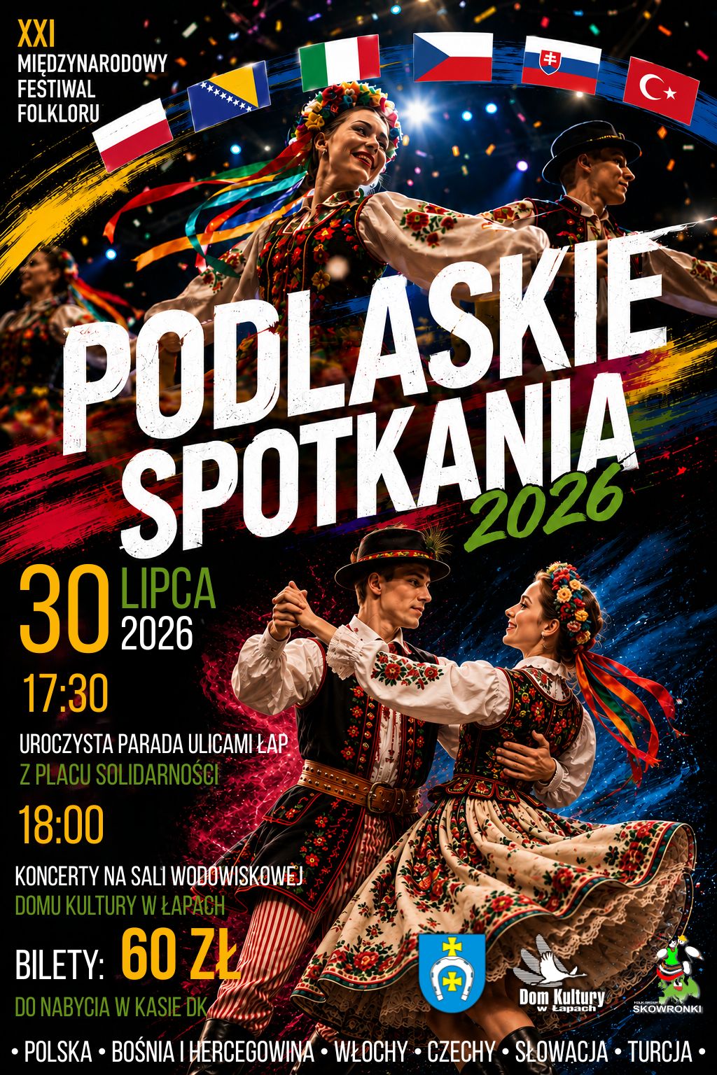Podlaskie spotkania plakat