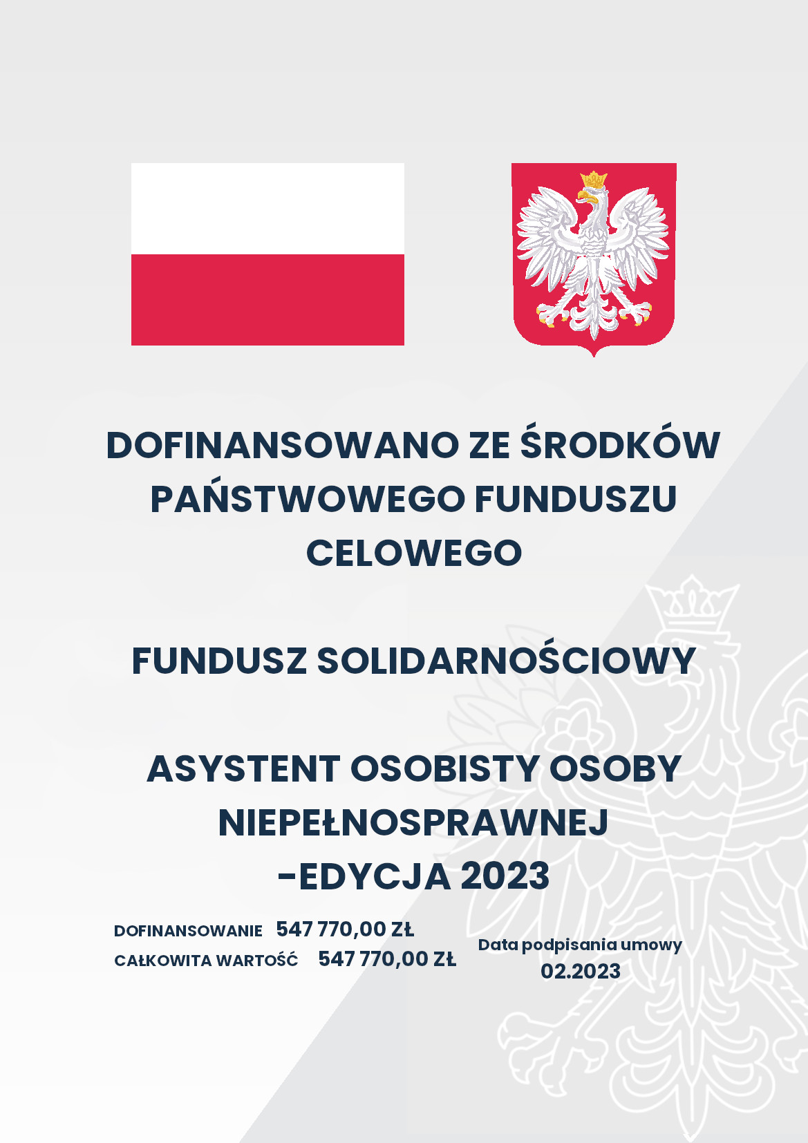 Asystent osobisty osoby niepełnosprawnej 2023