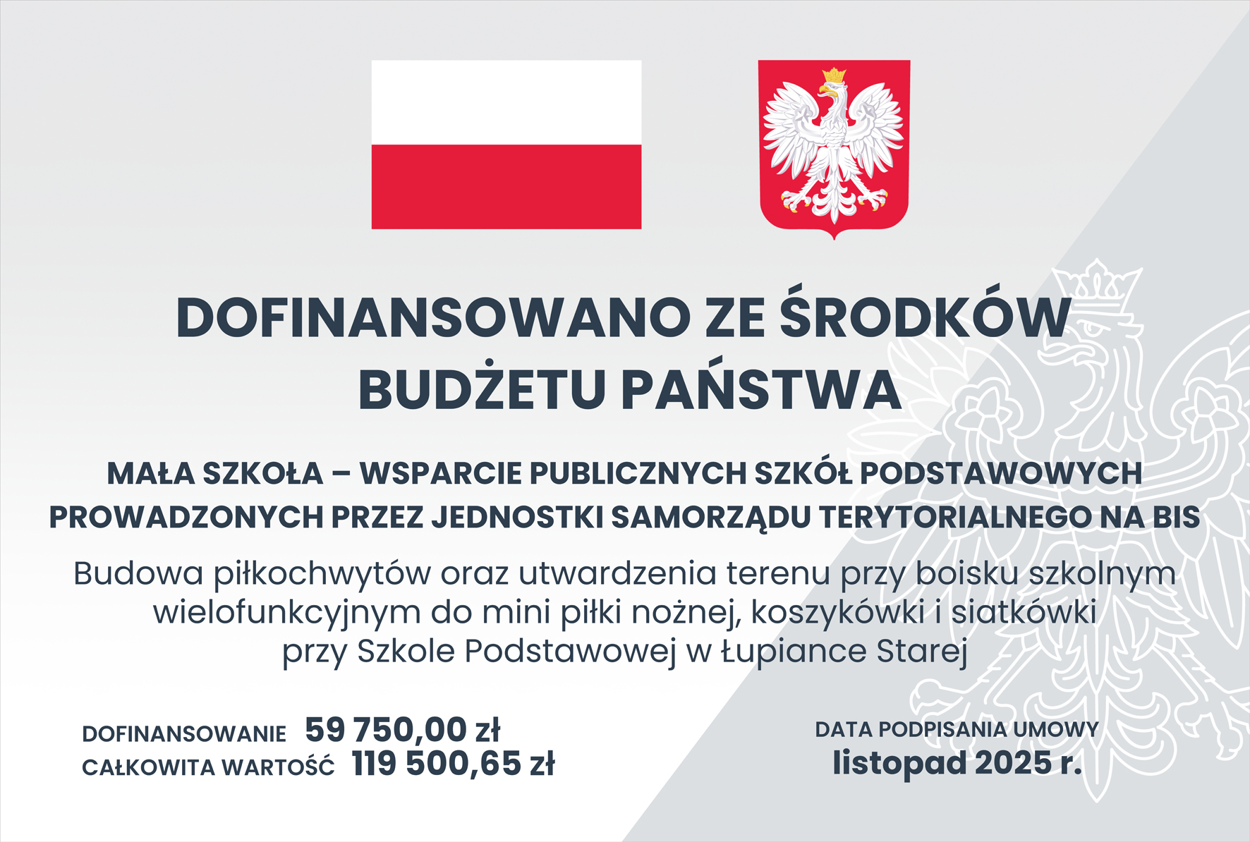 Mała szkoła - wsparcie publicznych szk&oacute;ł podstawowych prowadzonych przez jednostki samorządu terytorialnego na&nbsp;bis