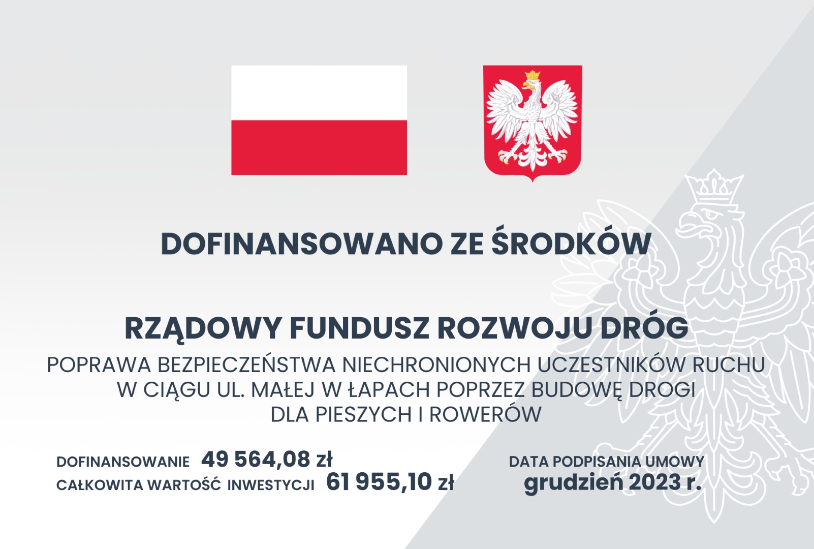 POPRAWA BEZPIECZEŃSTWA NIECHRONIONYCH UCZESTNIKÓW RUCHU 2023