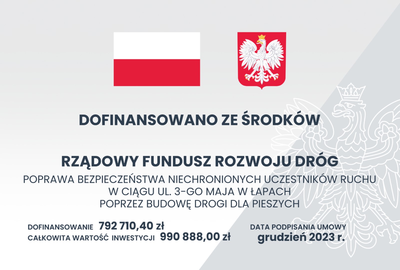 POPRAWA BEZPIECZEŃSTWA NIECHRONIONYCH UCZESTNIKÓW RUCHU 2023