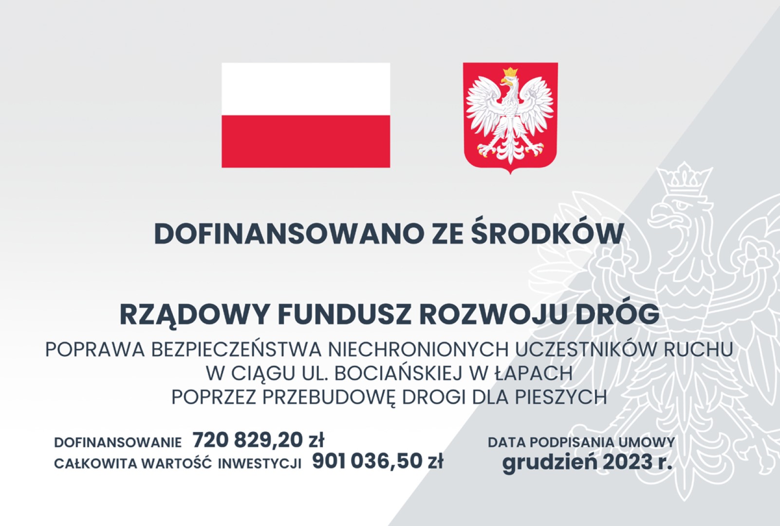POPRAWA BEZPIECZEŃSTWA NIECHRONIONYCH UCZESTNIKÓW RUCHU 2023