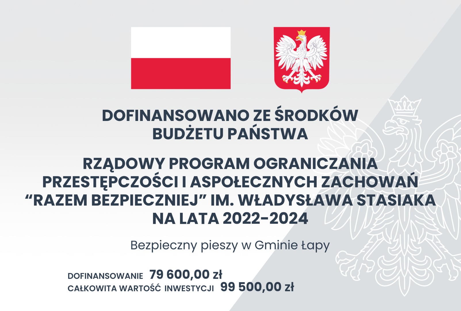 Rządowy program ograniczania przestępczości  i&nbsp;aspołecznych zachowań razem bezpieczniej