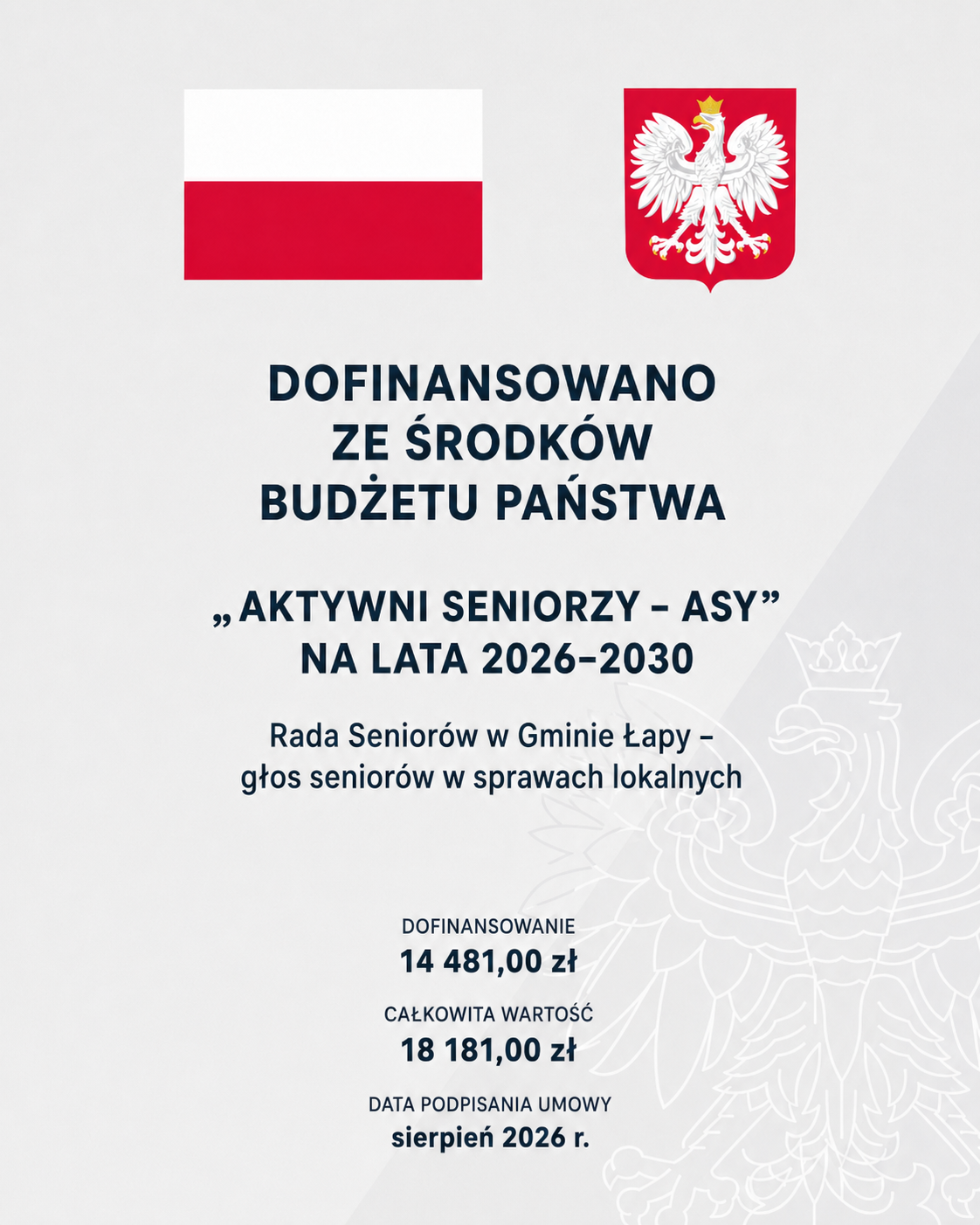 Aktywni seniorzy - asy 2026 - 2030