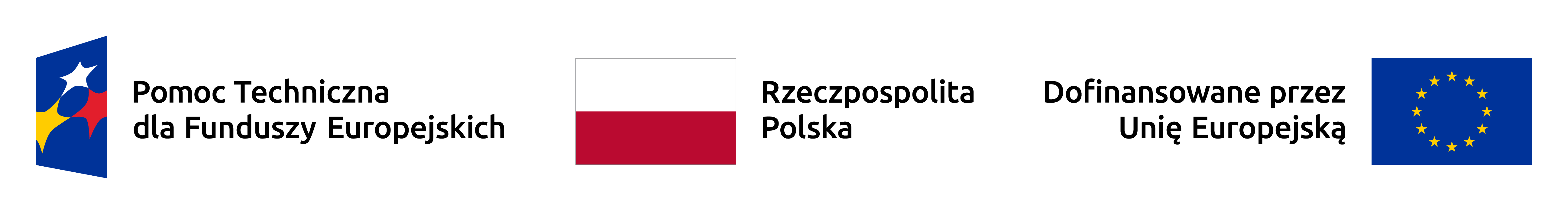 Flaga ue, polski i&nbsp;logo 