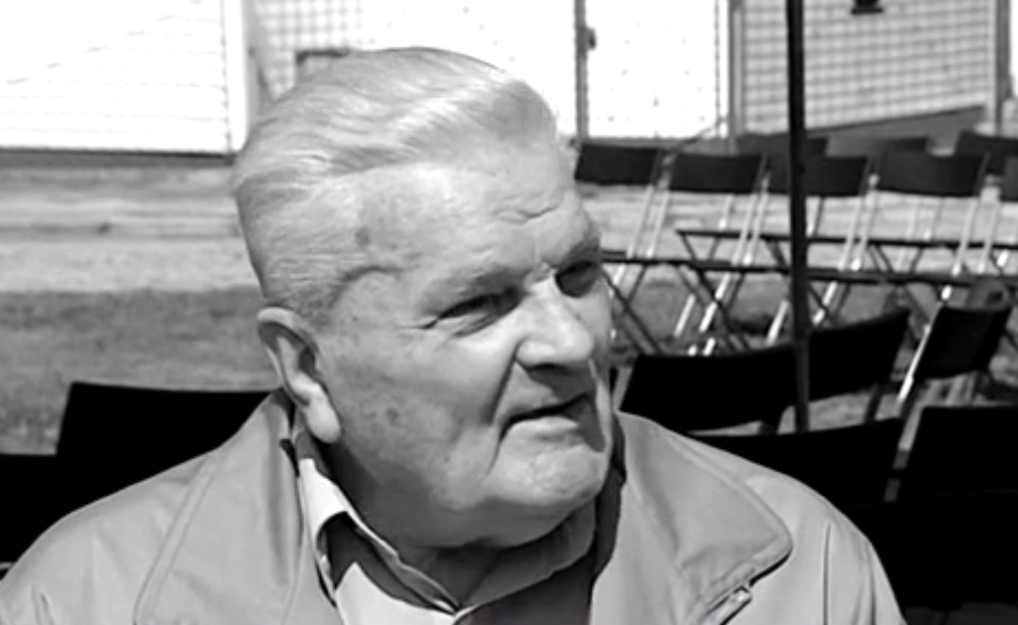 Edward Dziemianowicz - zdjęcie portretowe czarnobiałe