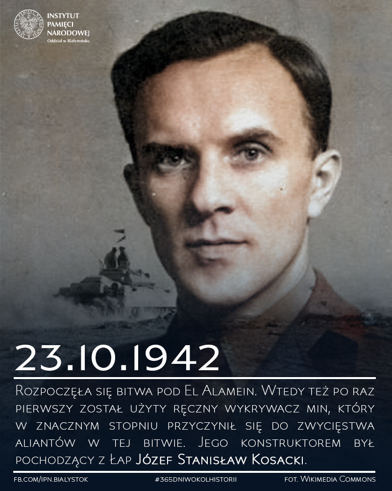 Józef Kosacki Józef Kosacki - plakat IPN