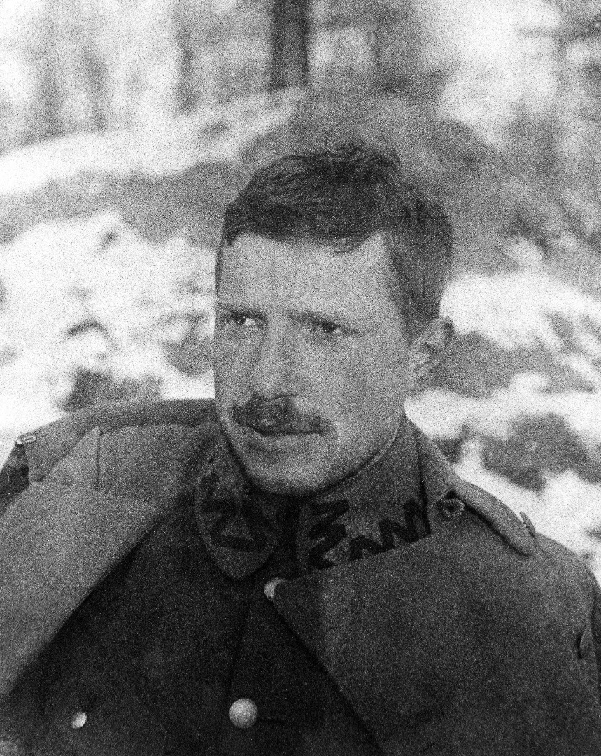 ppłk. Stanisław Nilski-Łapiński - zdjęcie portret czarnobiały
