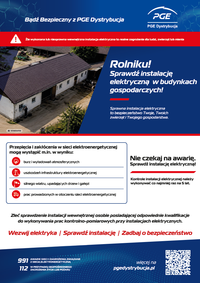 plakat PGE