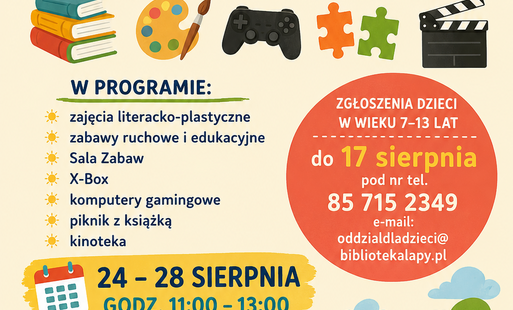 Zdjęcie do Lato z Biblioteką