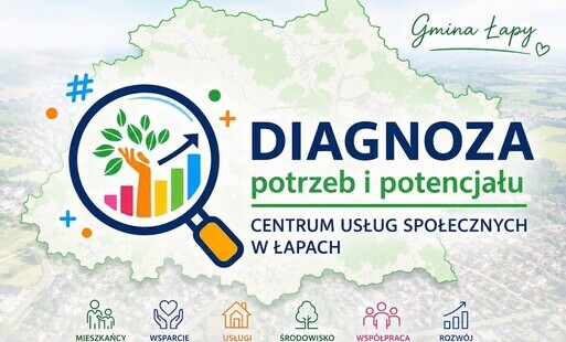 grafika z napisem konsultacje społeczne
