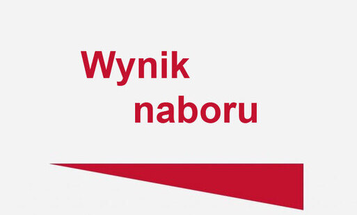 grafika z napisem wynik naboru