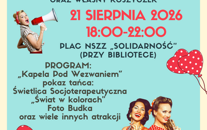 plakat promujący wydarzenie