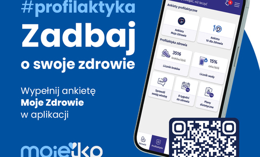 plakat informacyjny o programie profilaktyki