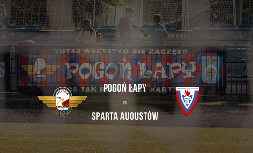 plakat meczowy z banerem piłkarskim z napisem Tutaj wszystko się zaczęło