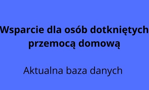 Wsparcie dla osób baner