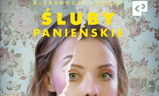 Plakat z twarzą kobiety