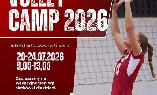 Zdjęcie do Volley Camp 2026. Wakacje w UKS Łapska Akademia Piłki Siatkowej