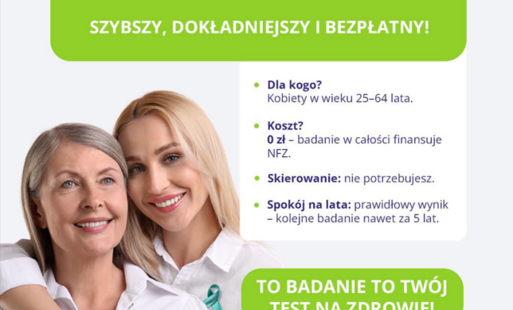 dwie kobiety i informacje  o programie profilaktyki szyjki maciciy