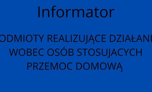 Informator - ilustracja o artykule