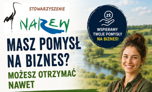 plakat informacyjny z gospodynią