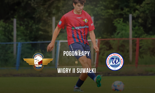 plakat z infomracją o meczu i piłkarzem jako ilustracją