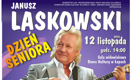 plakat informacyjny o Dniu Seniora 