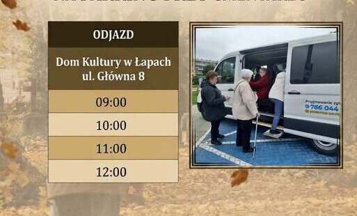 plakat z kursami busa